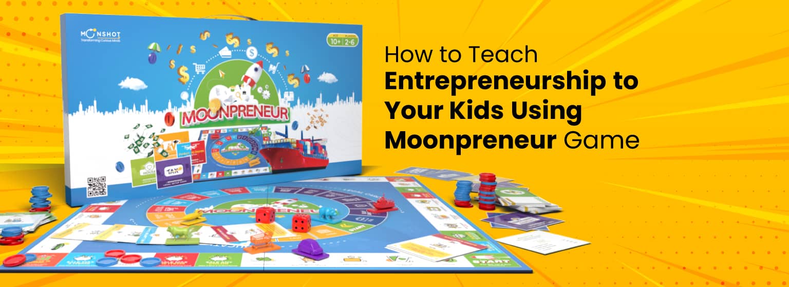 teach entrepreneurship with moonpreneur business strategy game