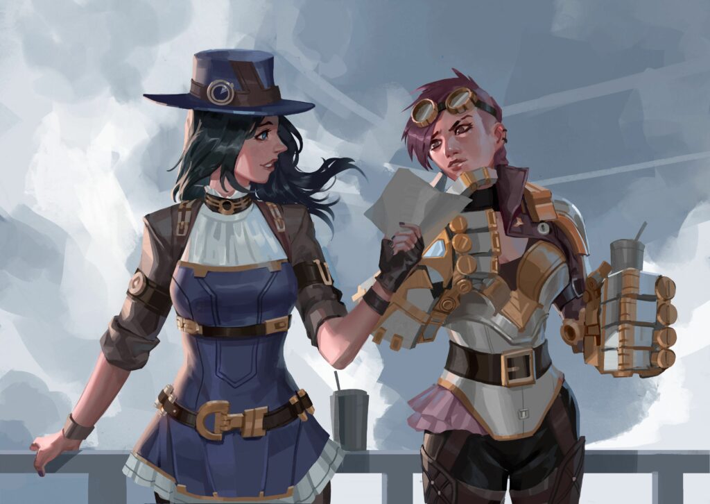 Caitlyn and Vi